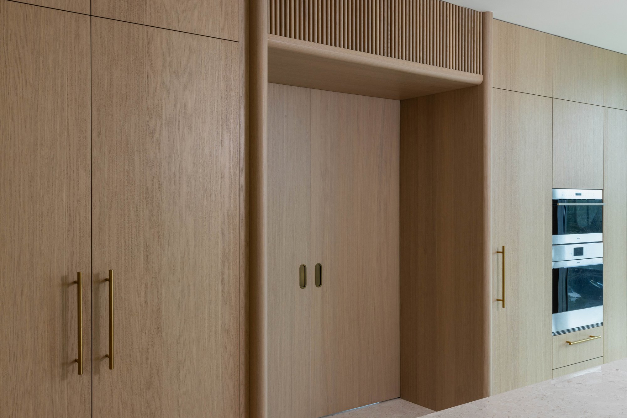 Elegant sliding doors and custom millwork made in Italy