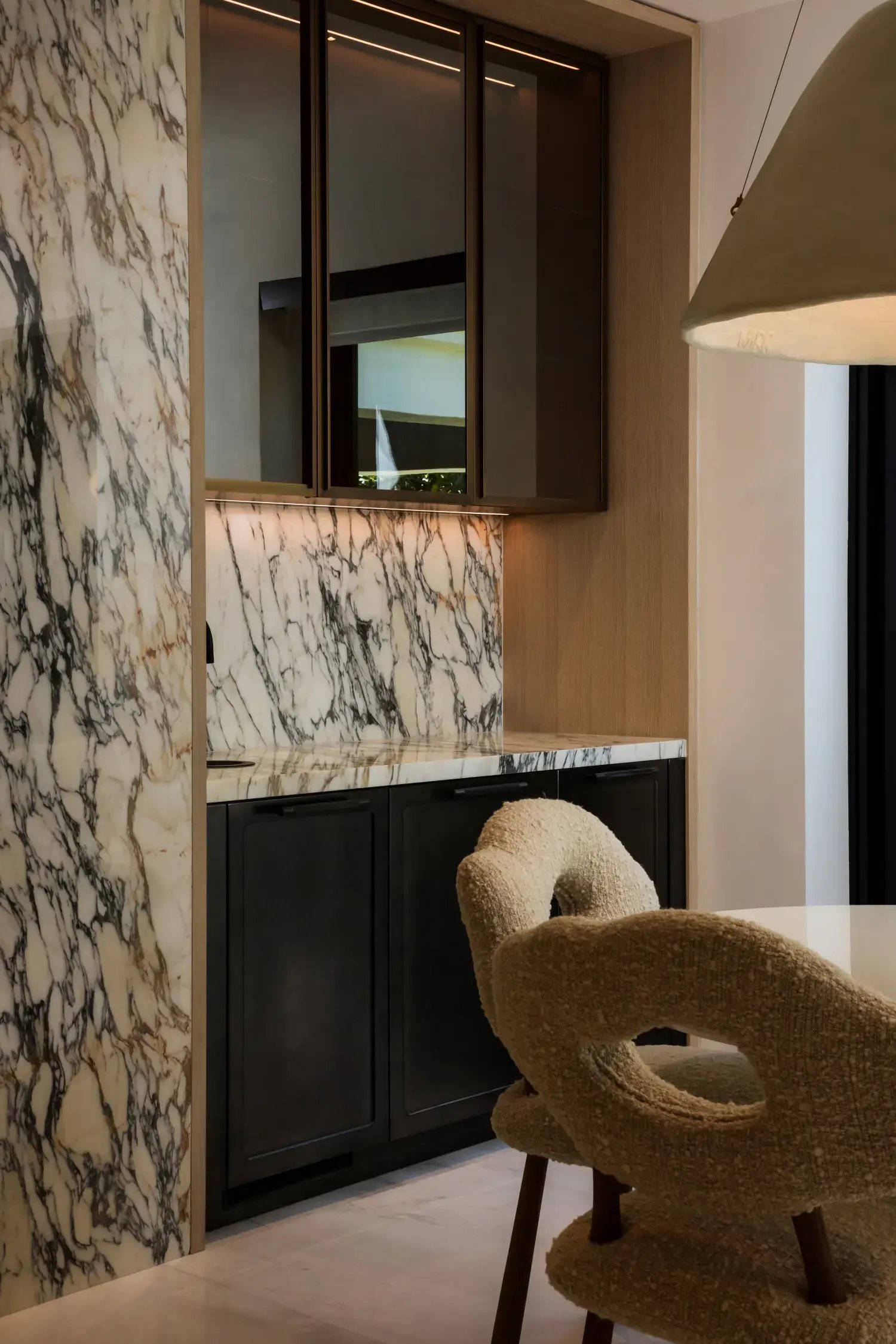 Wet Bar and Seating
