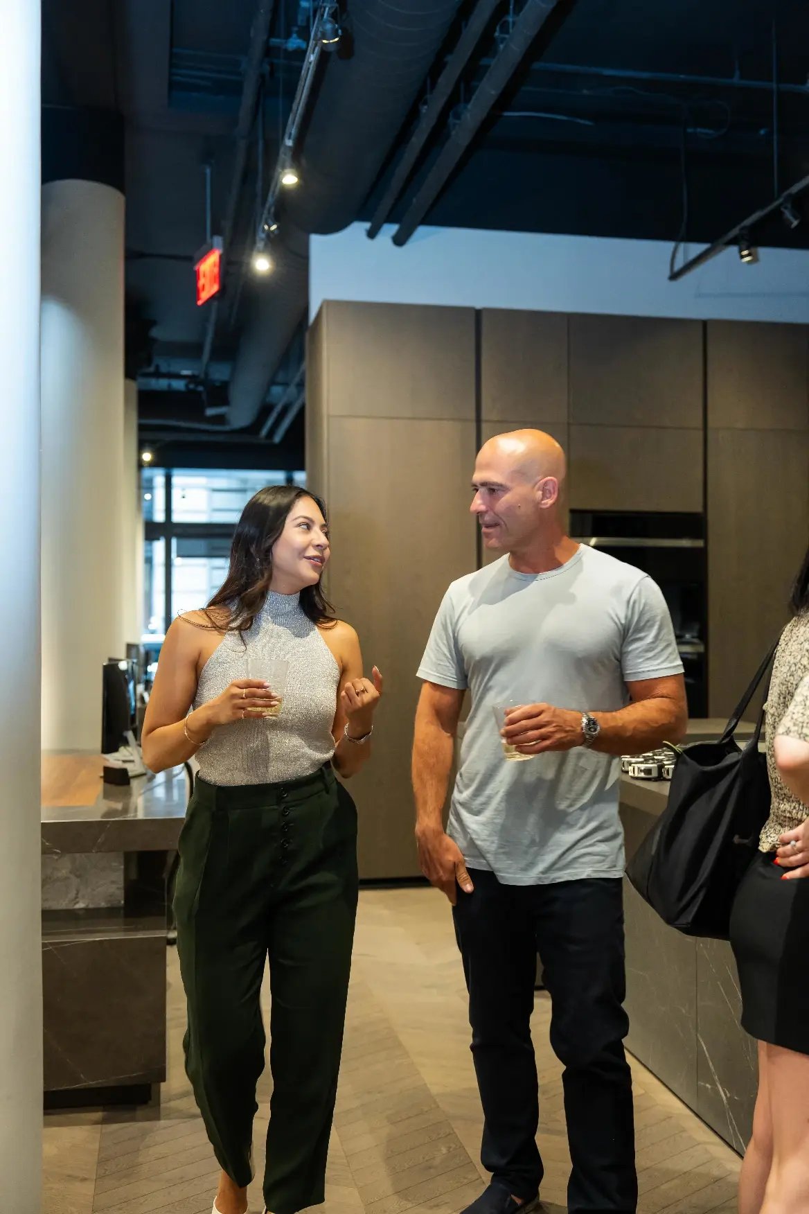 Blueprint Society's Next Gen Trade Tech event attendees at ITALKRAFT's New York showroom